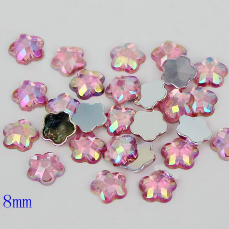 

Акриловый цветочек 8мм.Lt.Rose AB.Упаковка 5шт