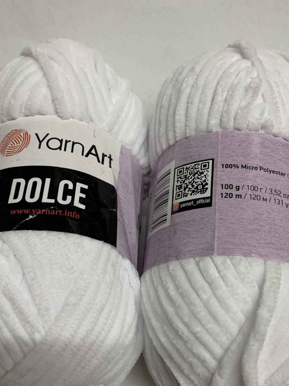 

Турецкая плюшевая пряжа YarnArt Dolce