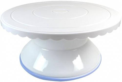 

Подставка для роботы с тортом Empire крутящейся d28 см h12 см пластик (8993 EM)