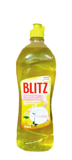 

Рідина д\м посуду "BLITZ" Лимон 1л, пет пляшка, 10шт.\ящ.