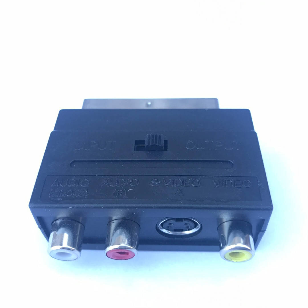 

Переходник SCART×3 RCA