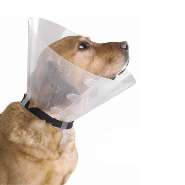 

Защитный пластиковый воротник для собак размер №7 L 30 cм, шея 47-57 см Dog Extreme