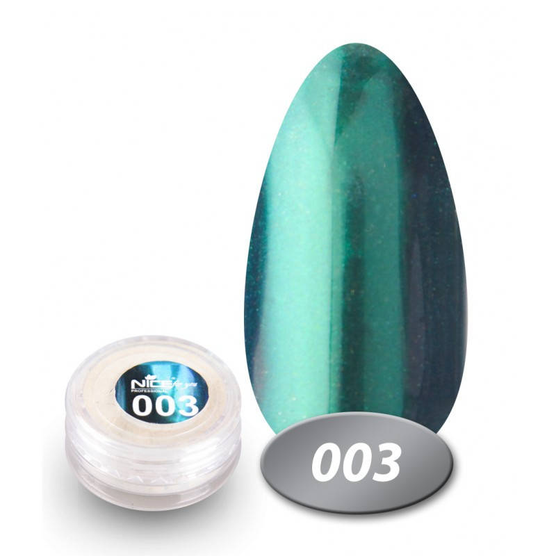 

Зеркальный пигмент Nice for you 003 зеленый 1 г