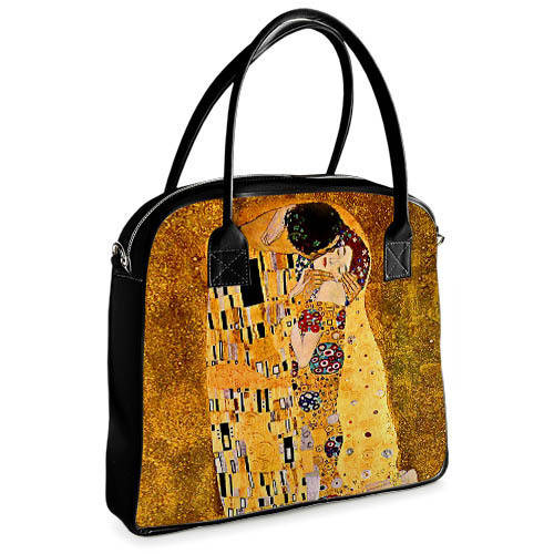 

Сумка с принтом Oxford Густав Клим Поцелуй 32x30x9 см
