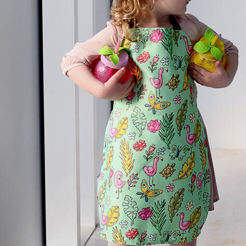 

Детский кухонный фартук Фламинго (FRTCD_21A009)