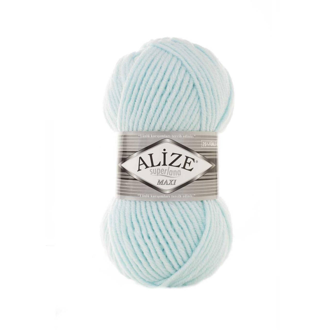 

Alize Superlana Maxi мята №522