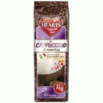 

Капучино Hearts Capuccino Amaretto 1kg Германия