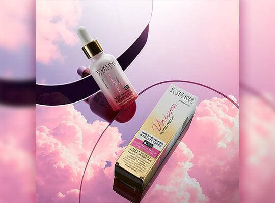 

Жидкая сыворотка-праймер Eveline Unicorn Magic Drops Makeup Serum Beauty Moisturizing