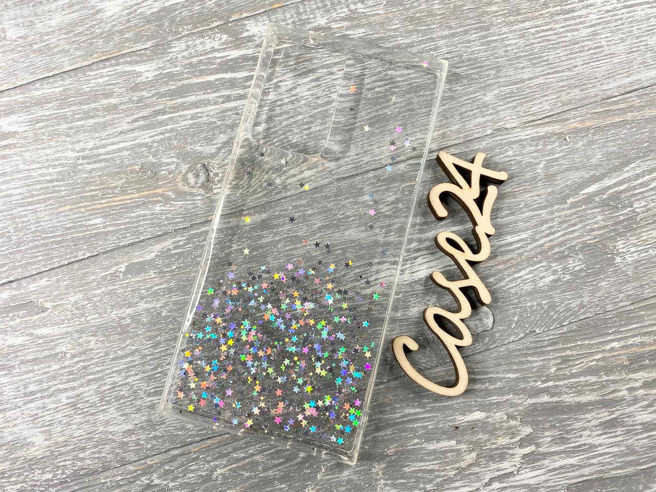 

TPU чехол Star Glitter для Samsung Galaxy Note 20 Ultra прозрачный, Разные цвета