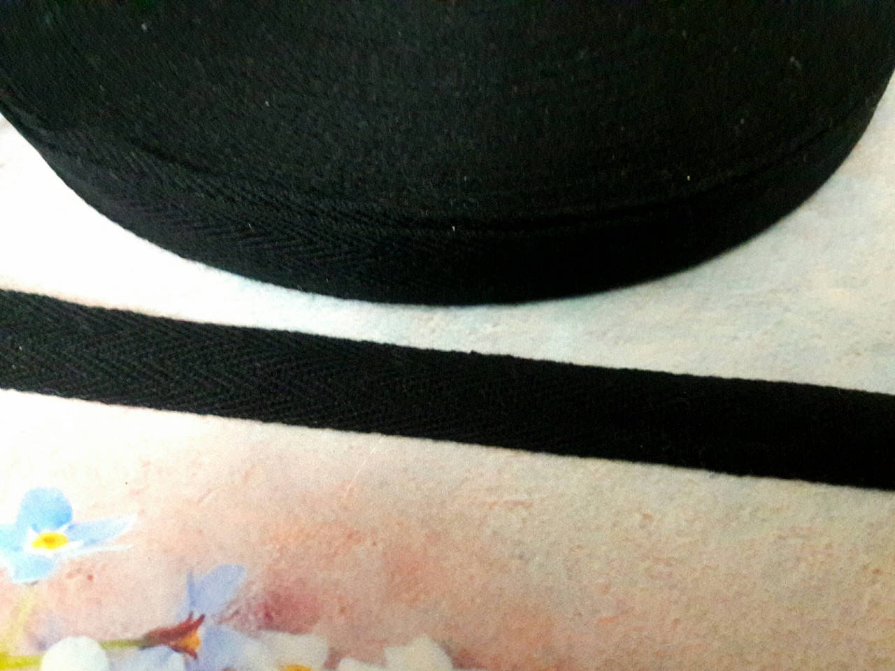 

Киперная лента хб 15мм., Черный