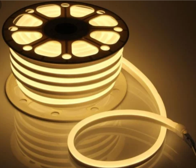 

Светодиодный гибкий неон на 220v STANDART теплый белый(WW) 120Led 2835 6mm IP65
