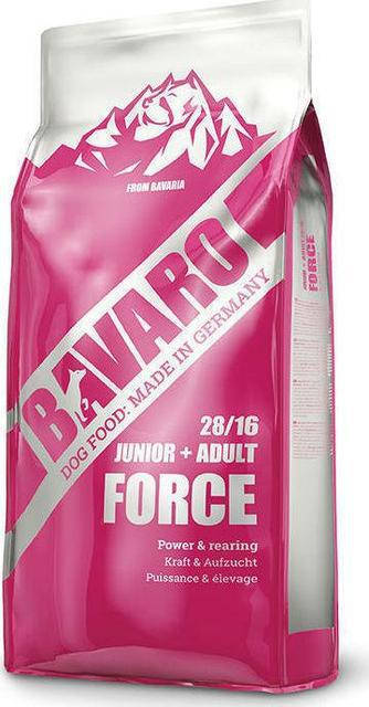 

Bavaro Junior+Adult Force 18 кг - корм для щенков и взрослых собак ( 28/16)