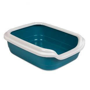 

Туалет для кошек с рамкой пластиковый Comfort L Природа 49х39х15 см