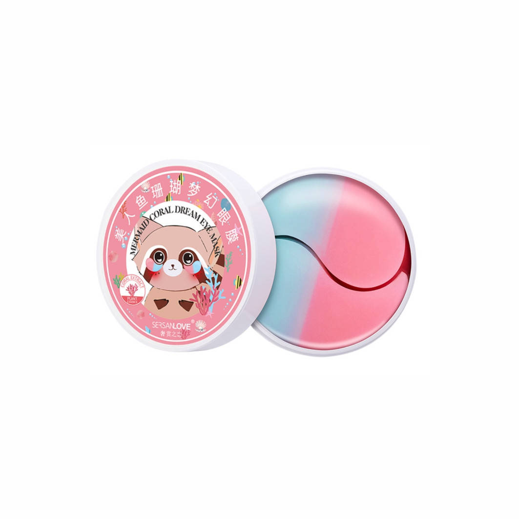 

Гидрогелевые патчи для глаз Sersanlove Mermaid Coral Dream Eye Mask