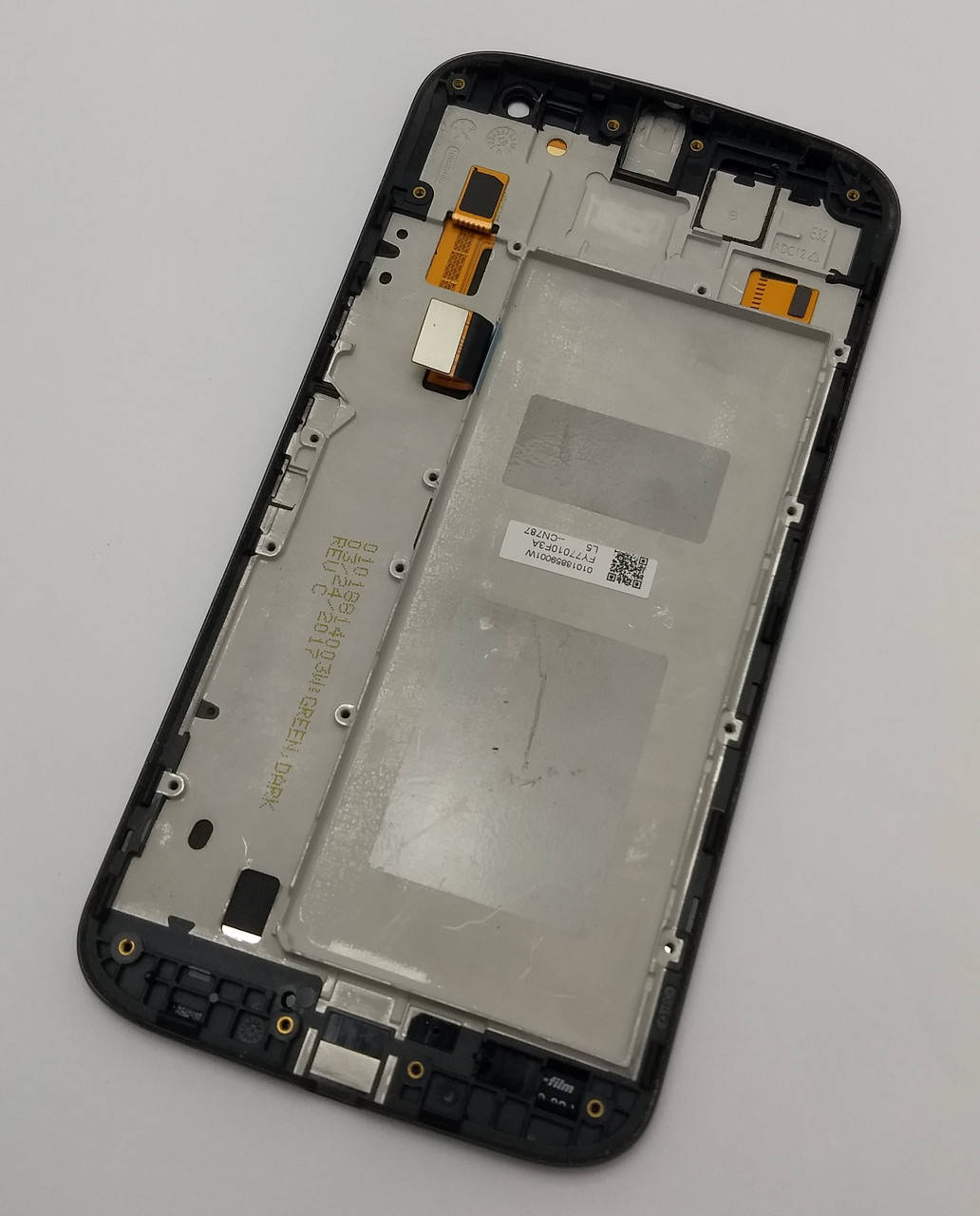 

Дисплей Motorola G4 XT1622 модуль черный Сервисный оригинал с разборки