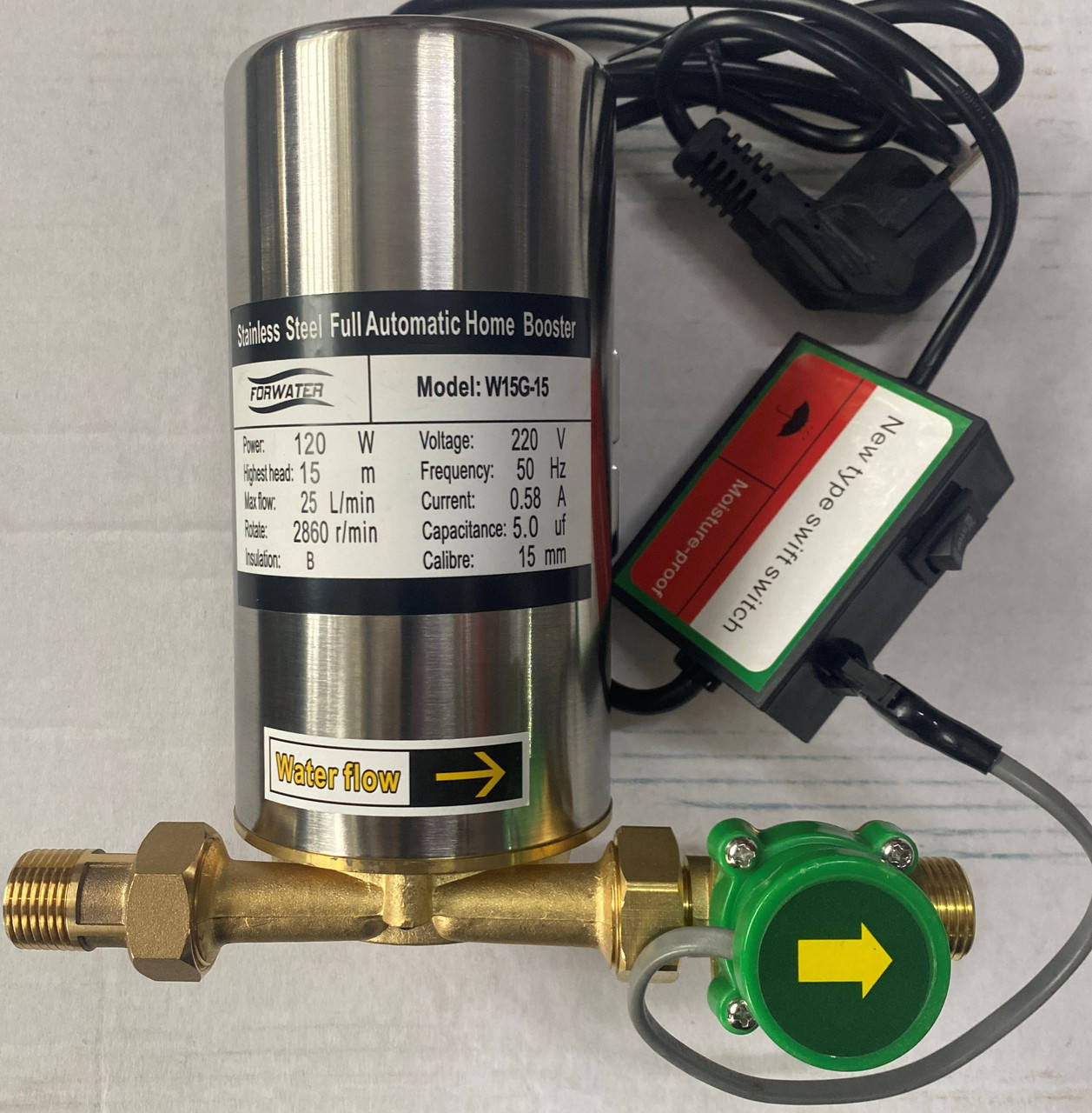 

Насос підвищення тиску Forwater W15G-15