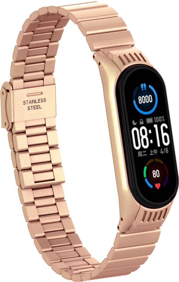 

Браслет металлический Value для Mi Band 6 (Ми Бэнд 6)