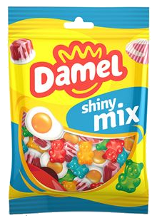 

Желейные конфеты Damel Shiny mix блестящий микс, 80 г 18шт/ящ