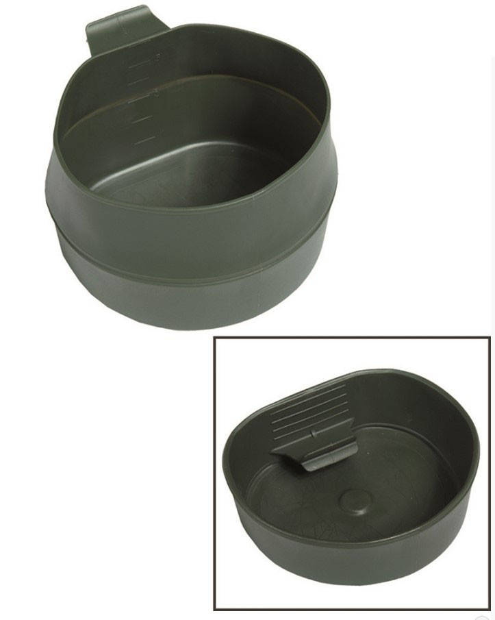 

Шведская складная кружка Wildo Fold-A-Cup®, olive 600 ml. НОВАЯ.
