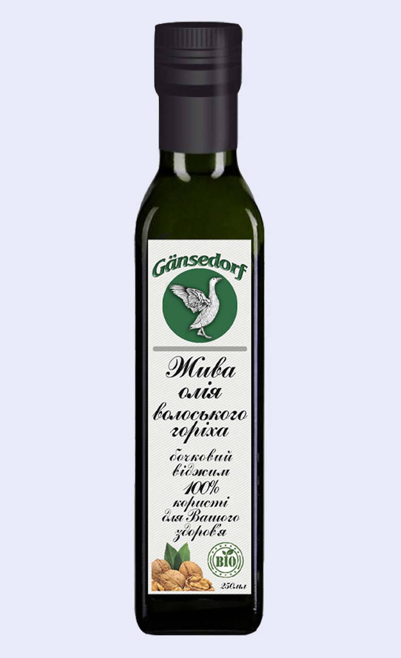 

Масло грецкого ореха. Первый холодный отжим. 100