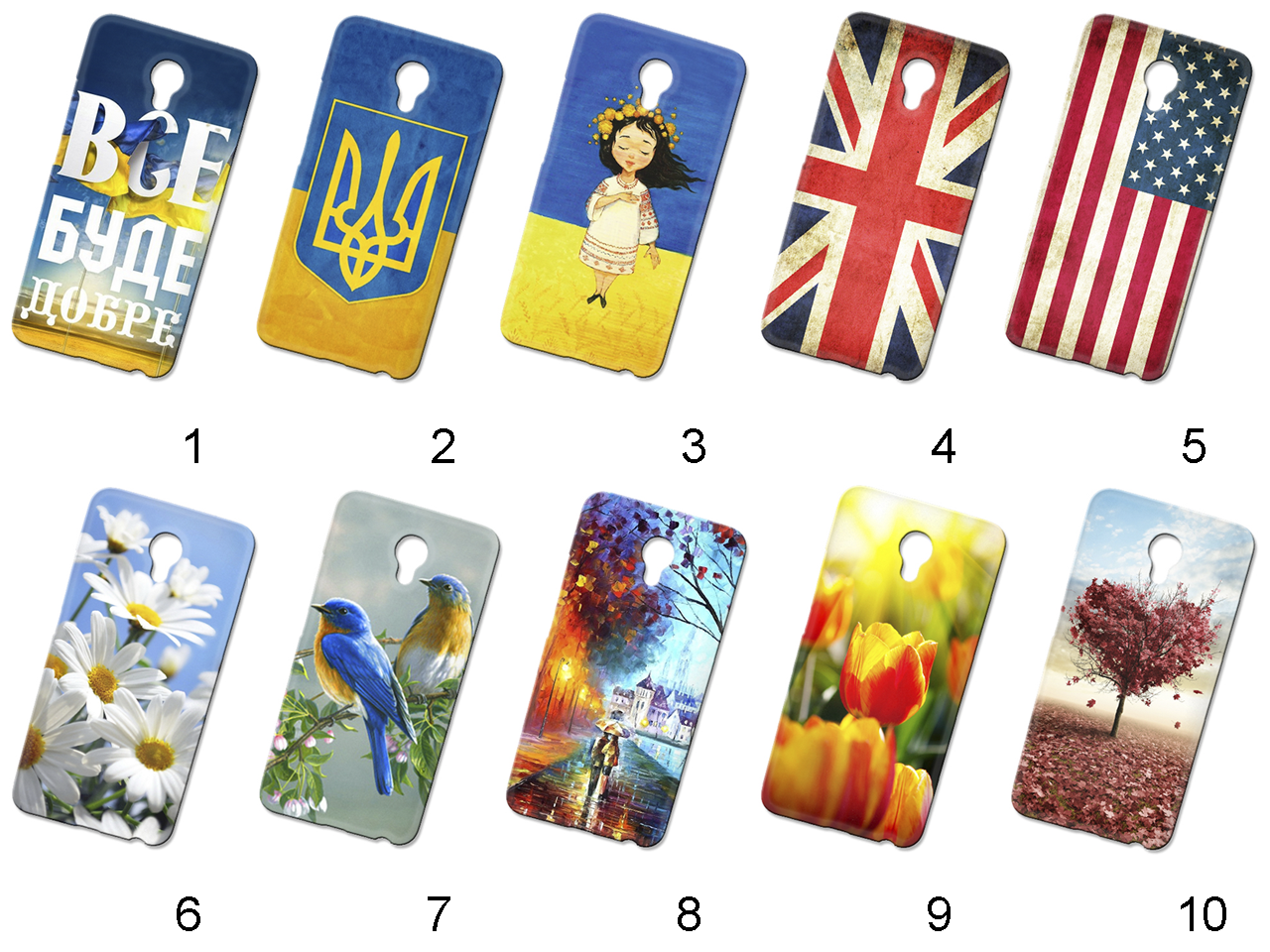 

Силиконовый чехол с рисунком для Meizu M5 Note