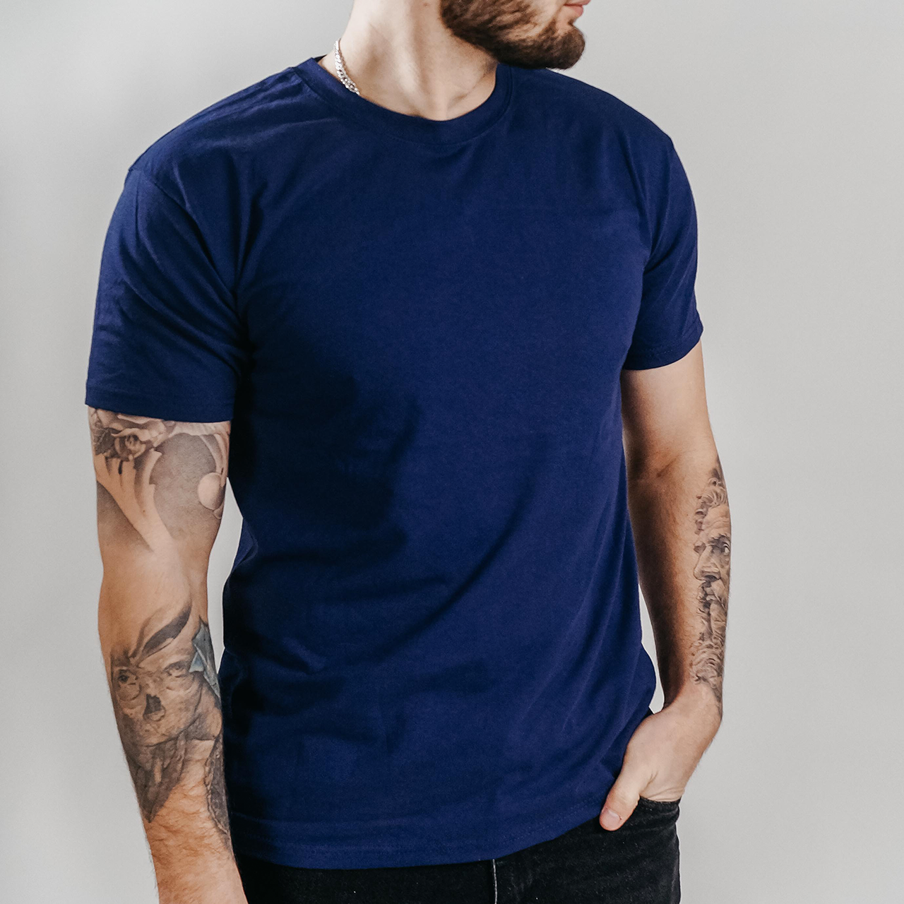 

Мужская футболка ValueWeight M, 32 Темно-Синий
