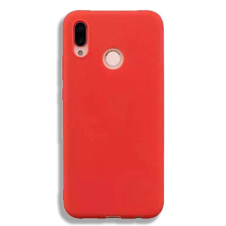 

Чехол Candy Silicone для Huawei P Smart Plus цвет Красный