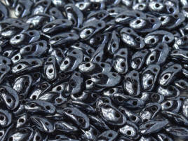 

Mobyduo 3 x 8 mm Jet Hematite