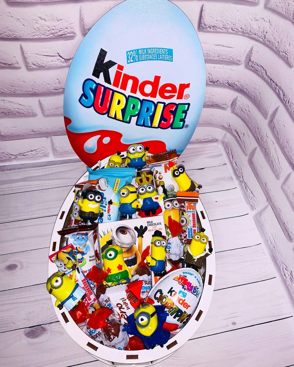 

Kinder Киндер Сюрприз "Гадкий Я" (миньоны) вся серия игрушек