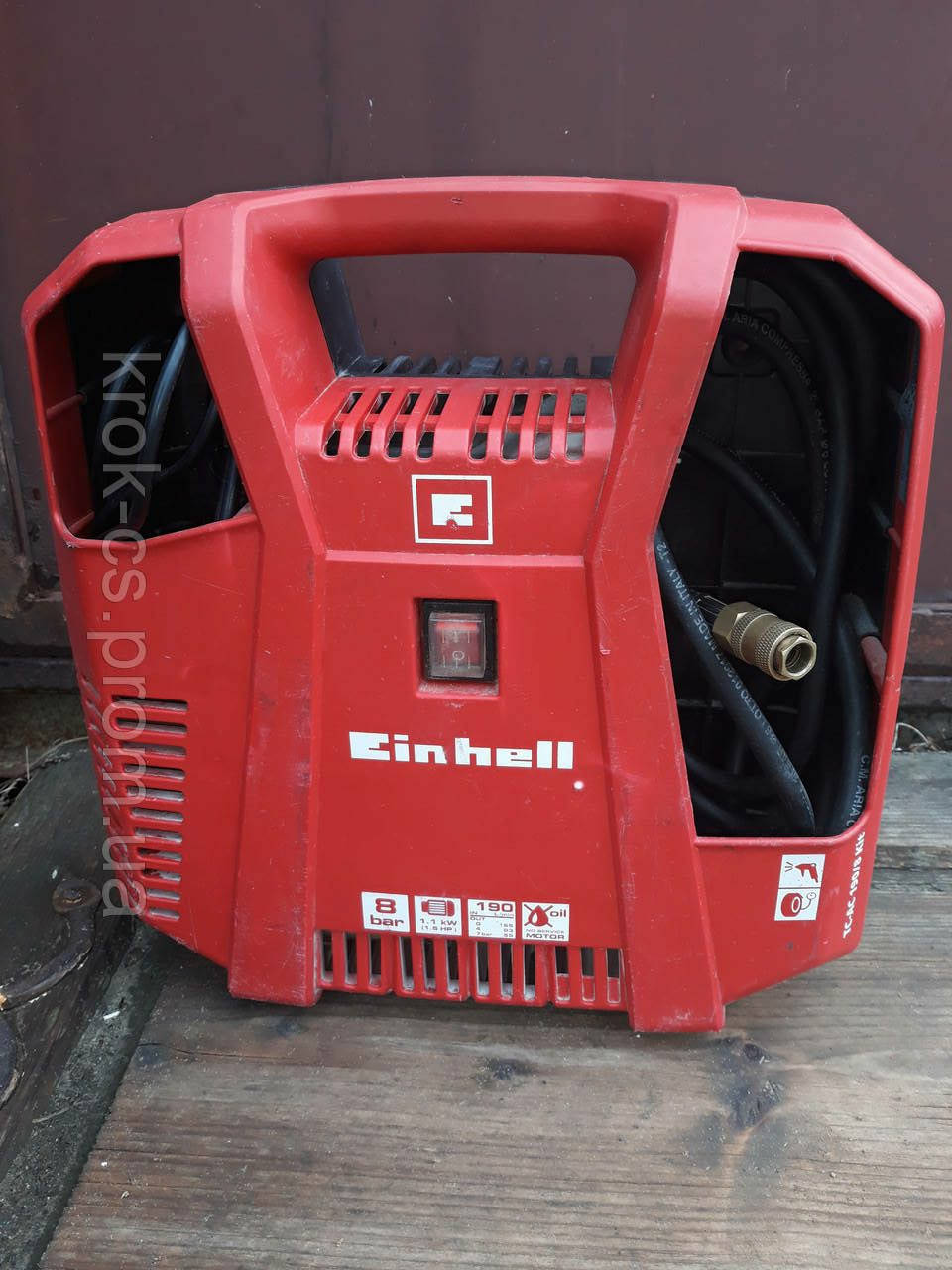 

Компрессор воздушный Einhell TC AC 190 L\min 8 bar 1.1 kW б\у из Германии
