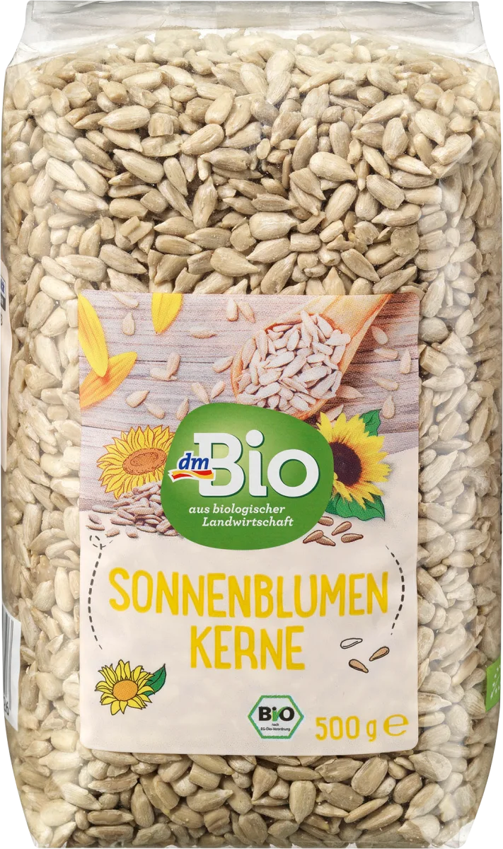 

Органические семена подсолнечника dm Bio Sonnenblumenkerne, 500 г