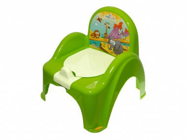 

Горшок - стільчик "Сафарі" з музикою (Зелений), Зелёный