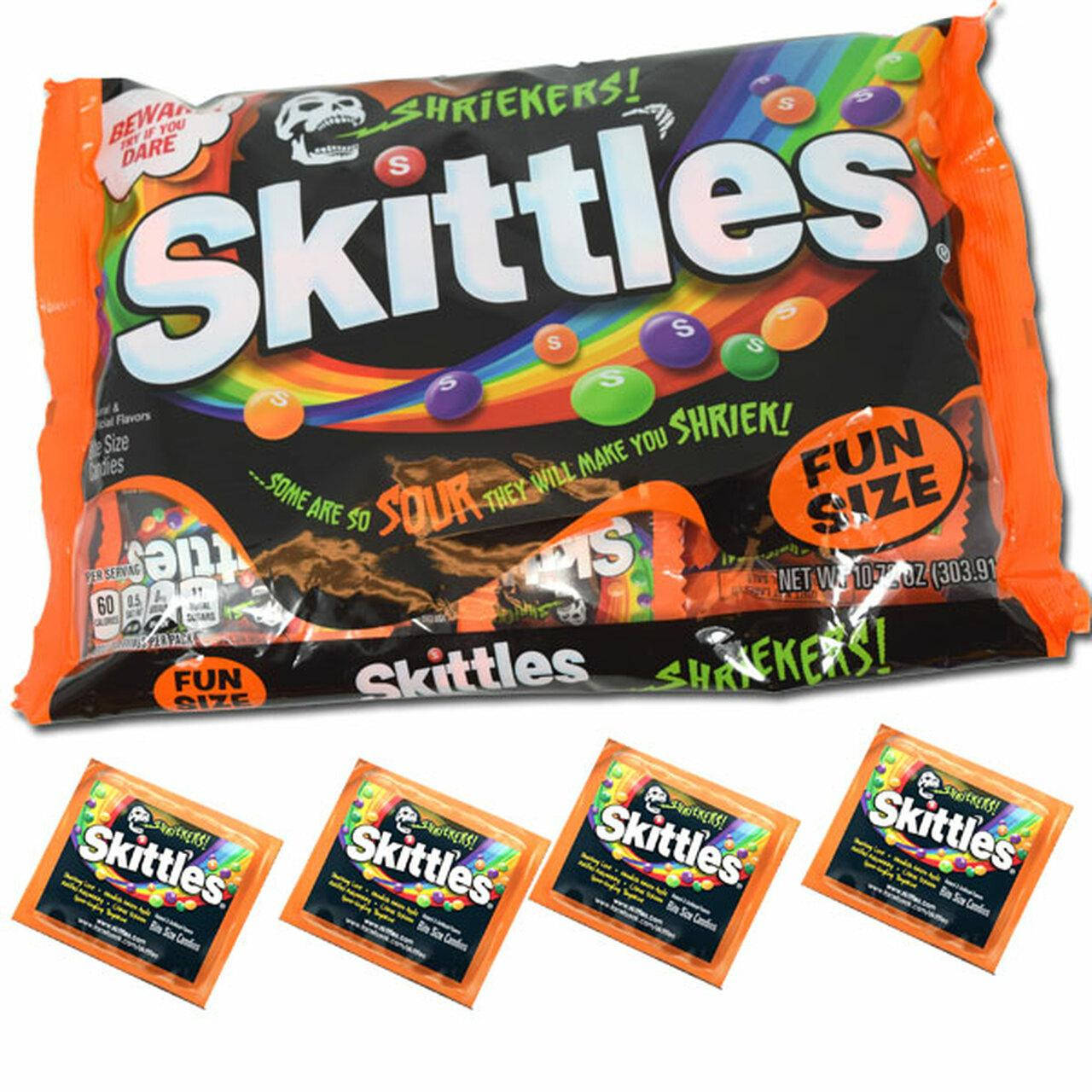 

Драже Skittles Shriekers Sour Halloween Fun Size 304 g
