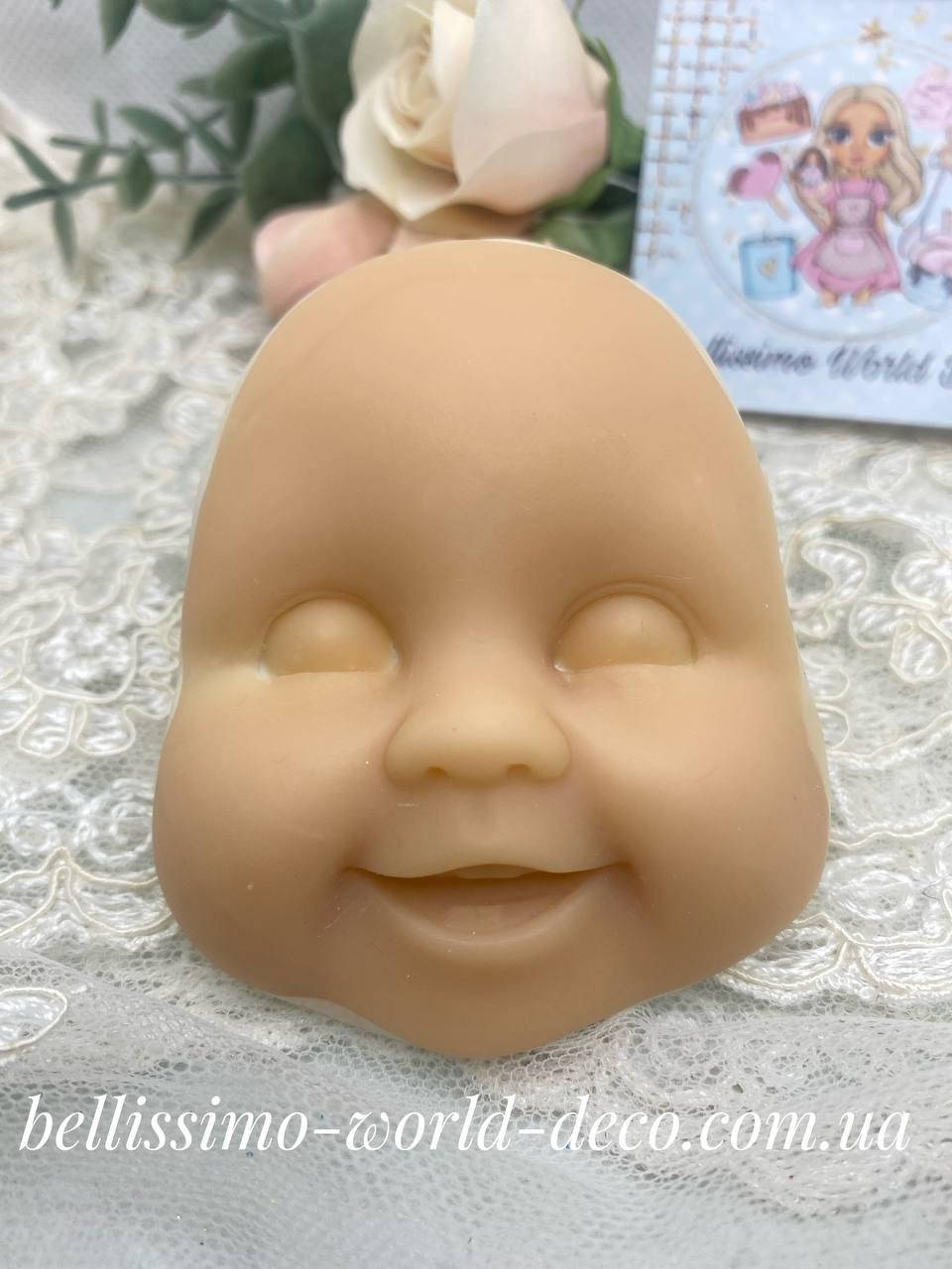 

Силиконовая форма (Молд) "Лицо", 6,5смх5,5см