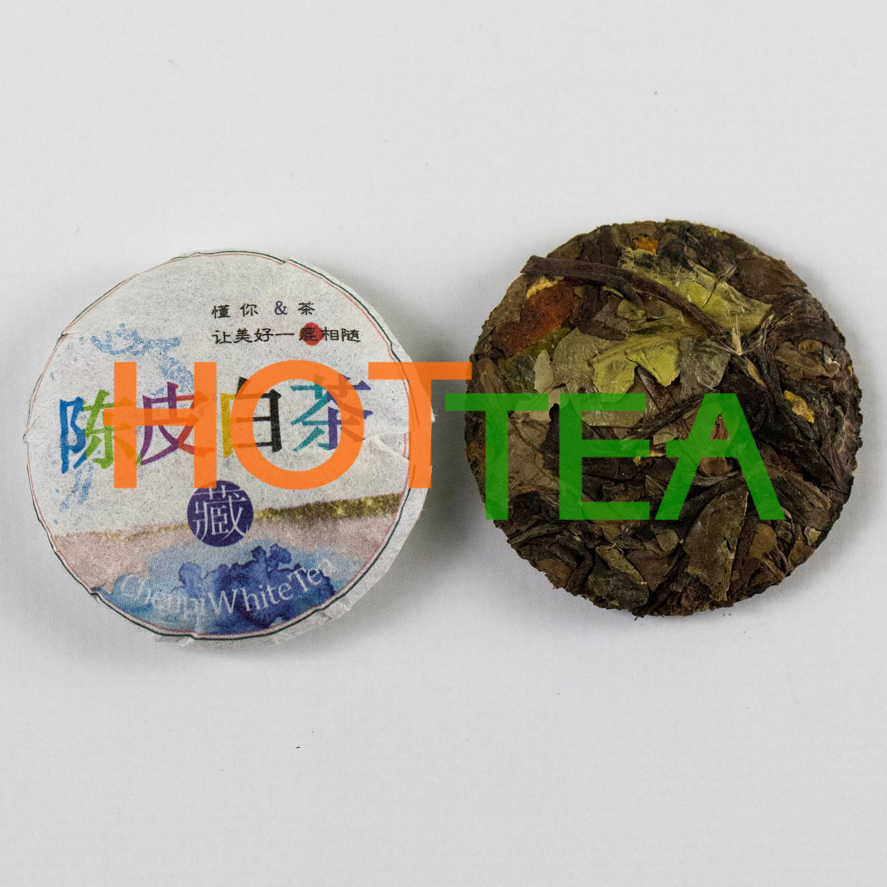 

Белый чай прессованный «Оранж», 1 шт., китайский белый чай