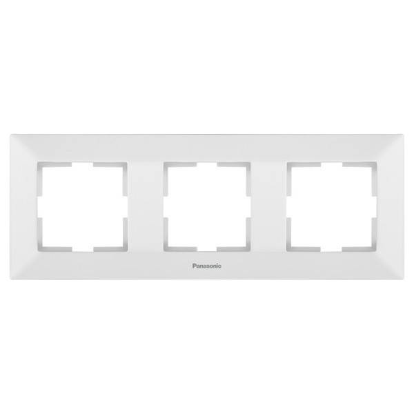 

Panasonic Рамка Panasonic Arkedia Slim потрійна, горизонтальна, біла WNTF08032WH-UA