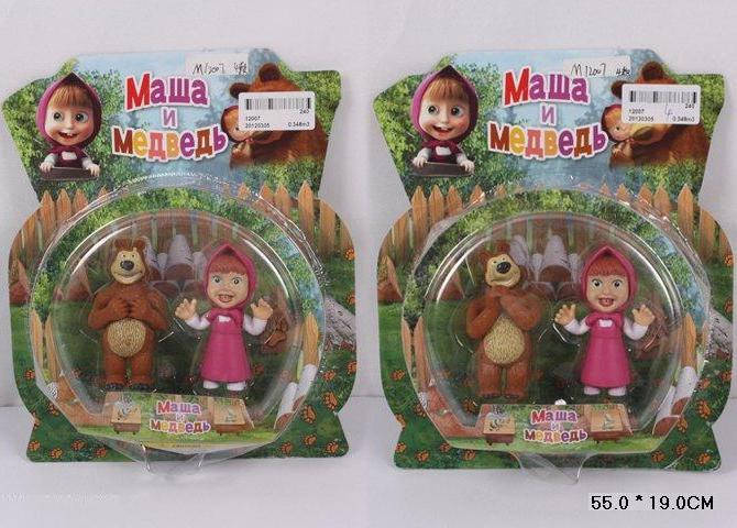 

Кукла фигурки Маша и Медведь 12007, см. описание