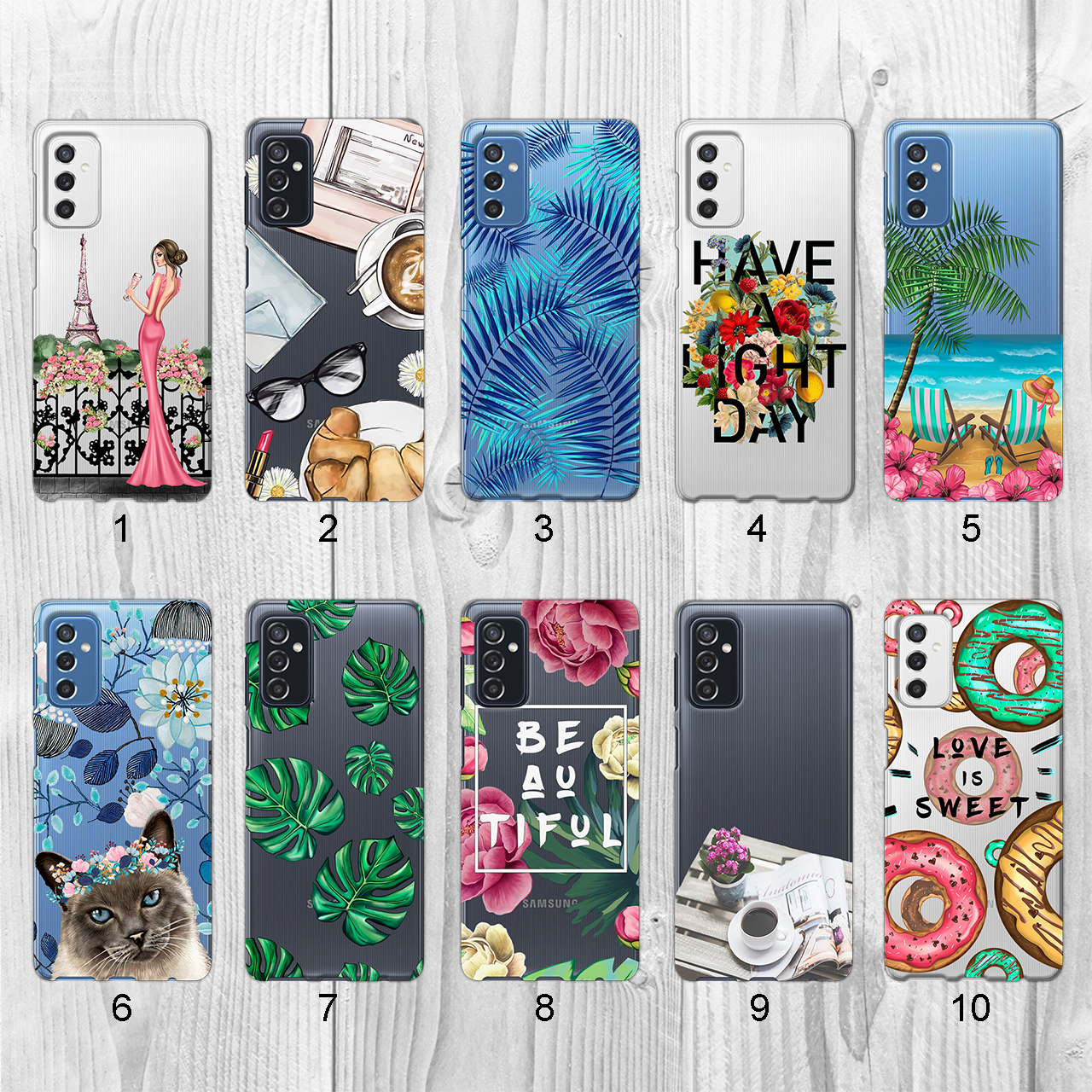 

Силиконовый чехол с рисунком для Samsung Galaxy M52 M526 / Galaxy M52 5G M526 (new collection)