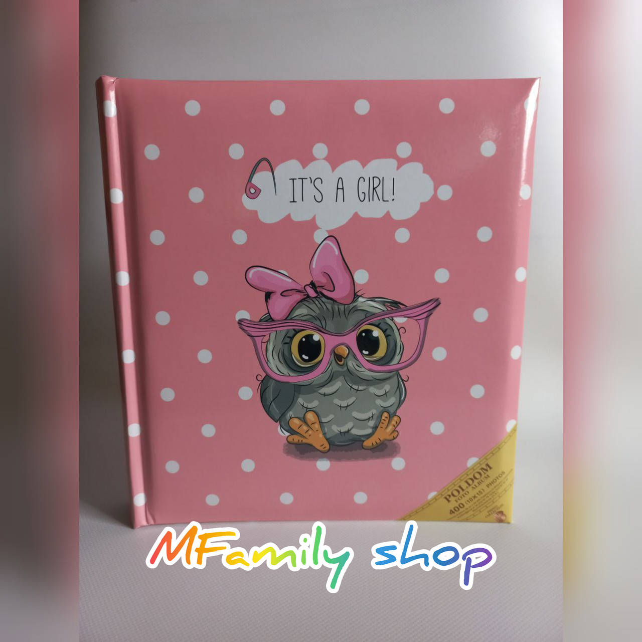 

Фотоальбом 400 фотографии 10х15 см Poldom