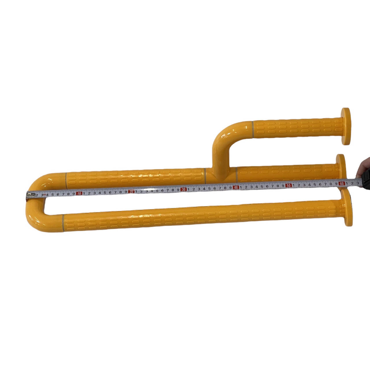 

Поручень для инвалидов из нержавеющей стали усиленный, с поворотной ножкой в оболочке из АВС пластика, 60см