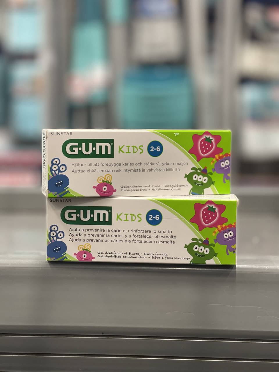 

ЗУБНА ПАСТА -ГЕЛЬ ДИТЯЧА 2-6 РОКІВ 50 МЛ. GUM