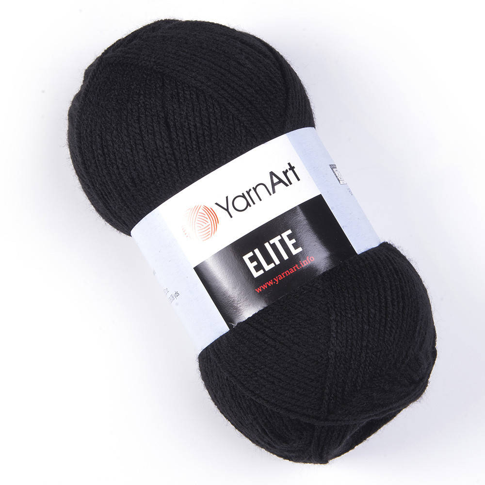 

Yarnart Elite № 30 черный