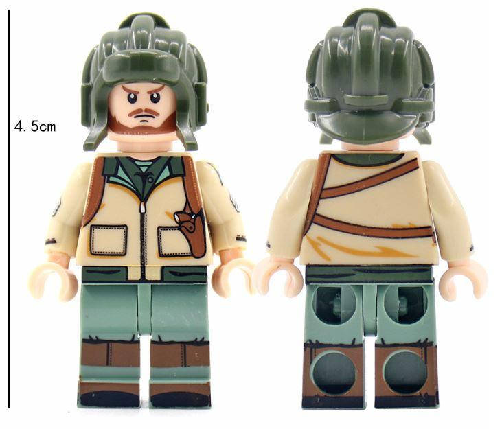 

Военные фигурки,Американский солдат 1шт, BrickArms