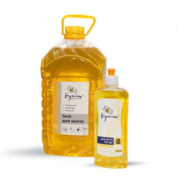 

Загущений засіб для миття посуду (лимон) 500 мл "Бджілка"