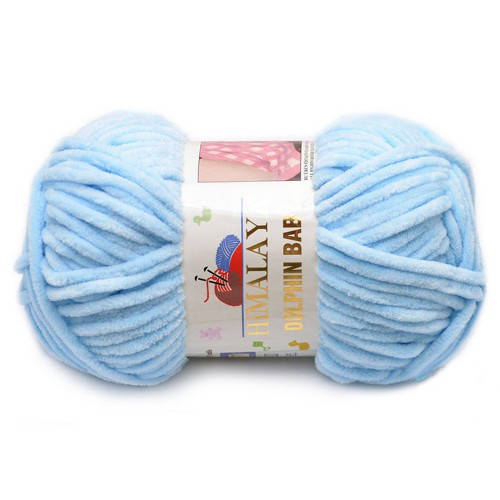 

Пряжа Himalaya Dolphin Baby 80306, Голубой