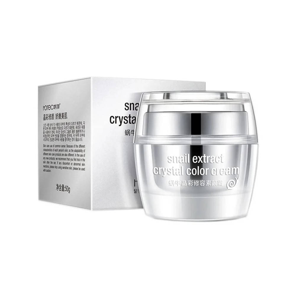 

Крем-основа под макияж с муцином улитки HCHANA Snail Extract Crystal Color Cream