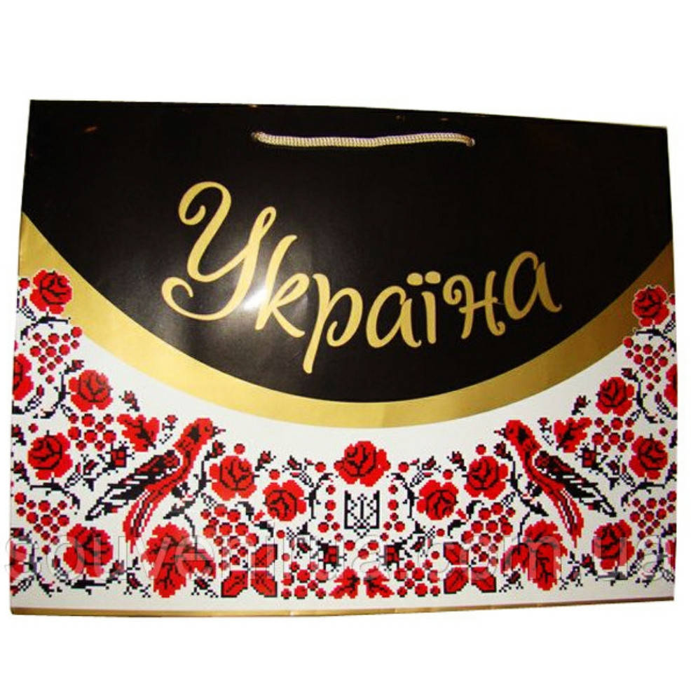 

Пакет подарочный "УКРАЇНА" , 40х30х12 см