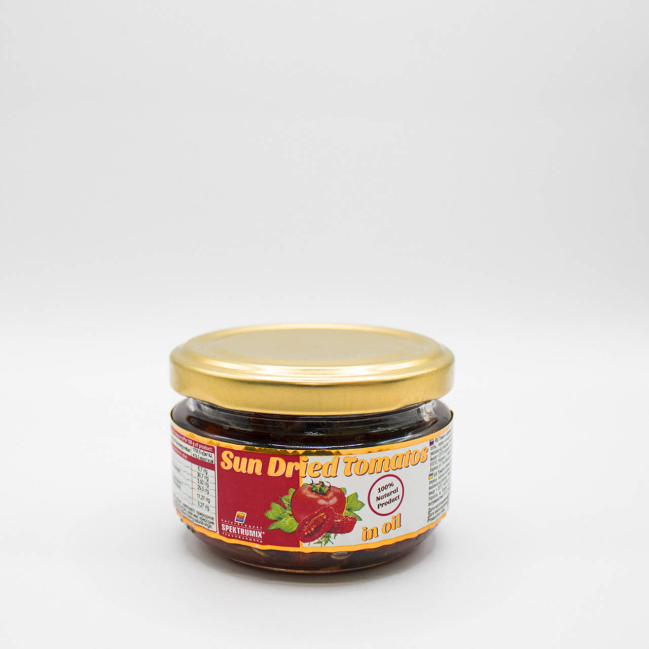 

Помидоры вяленые в масле Sun Dried Tomatos in oil, 100 г