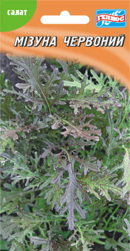 

Семена салата Мизуна красный 1 г