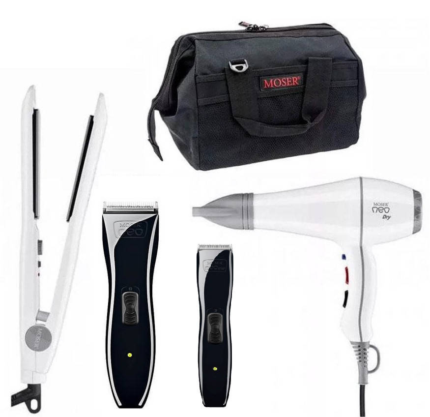 

Набор 5в1 профессиональных парикмахерских инструментов Moser Neo Kit 1886-0105